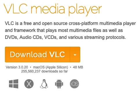 screenshot VLC player download