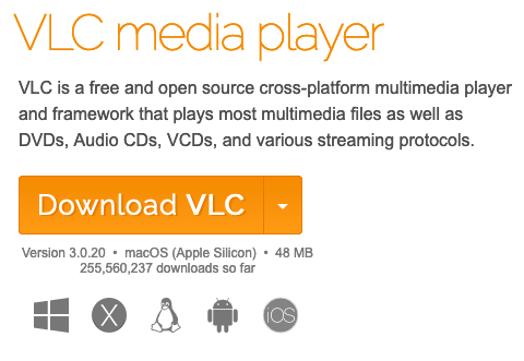 screenshot VLC player download